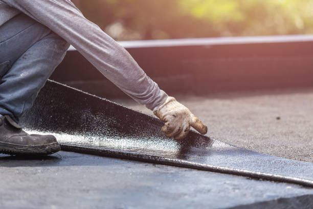 Professional Basement Waterproofing technician working in Dry Ridge, OH